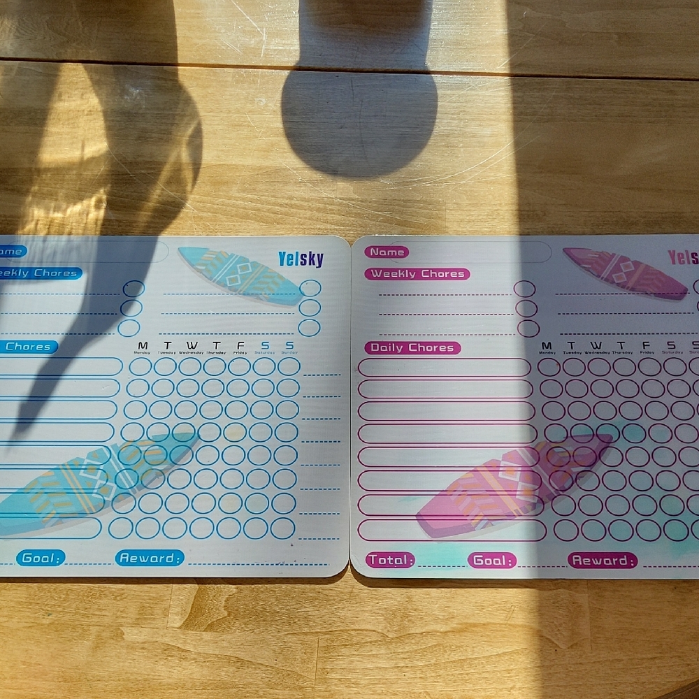 Magnetic Chore Charts